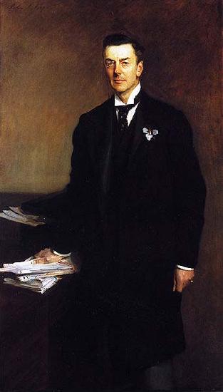 John Singer Sargent The Right Honourable Joseph Chamberlain oil painting image